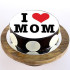 I Love Mom Chocolate Cake