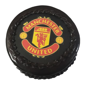 Manchester United Photo Cake Manchester United Photo Cake
