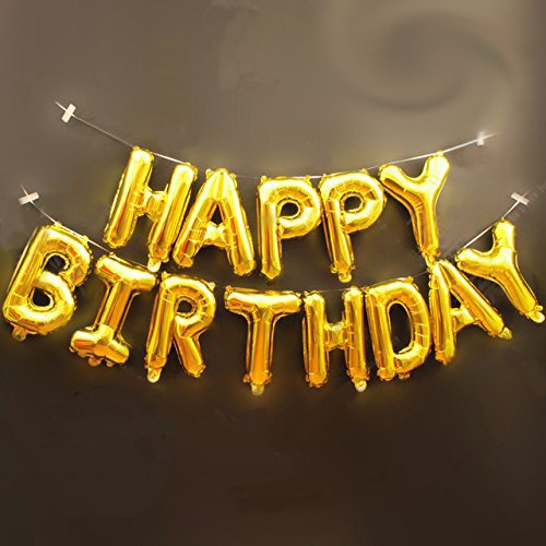 Happy Birthday Foil Balloon Delivery in Gurugram