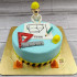 Civil Engineer Theme Fondant Cake