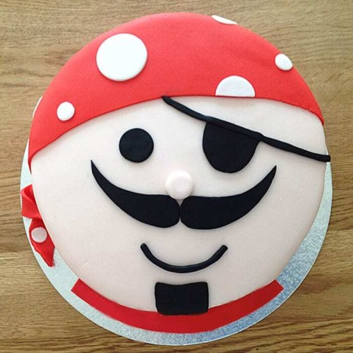 Pirate Birthday Fondant Cake in Gurgaon Pirate Birthday Fondant Cake in Gurgaon