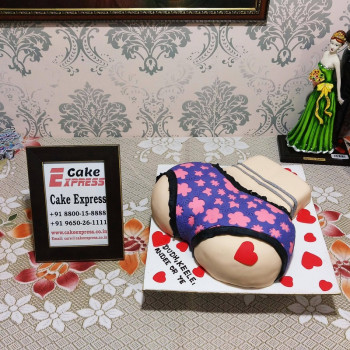 Bachelor Party Butt Theme Cake Bachelor Party Butt Theme Cake