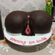 Huge Butt and Pussy Theme Fondant Cake Delivery in Gurugram