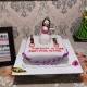 From Miss To Mrs Bridal Cake Delivery in Gurugram