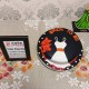 Bridal Gown Theme Fondant Cake Delivery in Gurugram