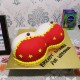 Nip Slips Red Bra Fondant Cake Delivery in Gurugram