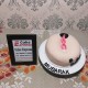 Vagina Shape Naughty Cake Delivery in Gurugram
