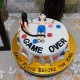 Game Over Bachelorette Theme Cake in Gurgaon