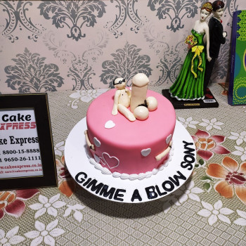 Big Dick Guy Fondant Cake Big Dick Guy Fondant Cake