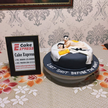 Sex From Behind Theme Naughty Cake