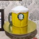 Beer Mug Designer Cake Delivery in Gurugram