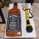Jack Daniel Bottle & Hookah Cake Delivery in Delhi NCR