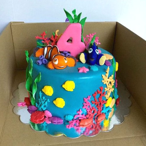Finding Dory Fondant Cake in Gurgaon