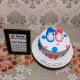 Baby Feet Baby Shower Cake Delivery in Gurugram