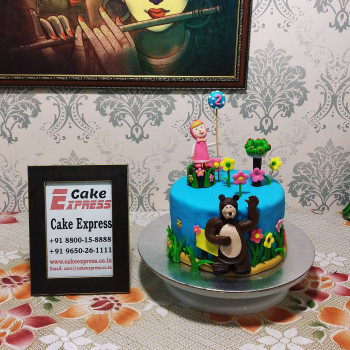 Masha & The Bear Designer Cake