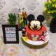 Naughty Mickey Mouse Fondant Cake in Gurgaon