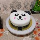 Cute Panda Face Designer Cake Delivery in Gurugram