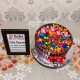 Peppa Pig Chocolate Gems Cake Delivery in Gurugram
