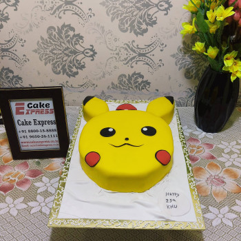 Pokemon Go Fondant Cake