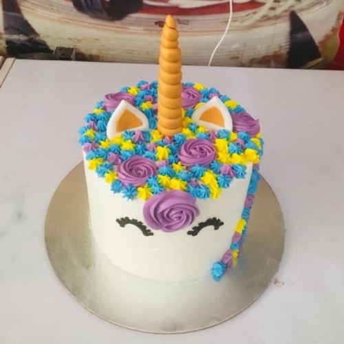 Unicorn Theme Customized Birthday Cake Delivery in Gurugram