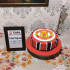 Red Fondant Manchester United Cake