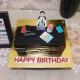 Office Guy Theme Fondant Cake in Gurgaon