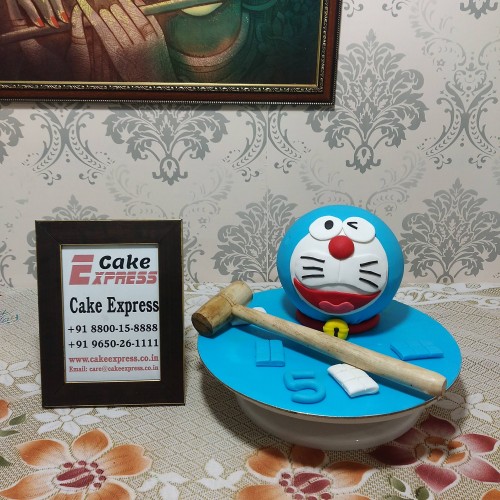 Doraemon Pinata Cake in Gurgaon