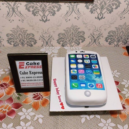 Amazing I Phone Fondant Cake Delivery in Gurugram