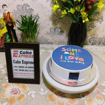 Someone I Love Photo Cake Someone I Love Photo Cake