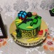 PUBG Battlefield Fondant Cake Delivery in Gurugram