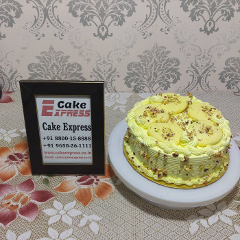 Butterscotch Cake With Rasmalai Butterscotch Cake With Rasmalai