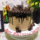 Chocolate Delight Kitkat Cake in Gurgaon