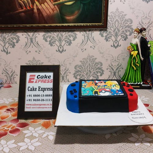 Nintendo Switch Fondant Cake Delivery in Gurugram