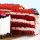 Hearty Red Velvet Gems Cake Delivery in Gurugram