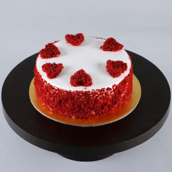 Red Hearts Velvet Cake Red Hearts Velvet Cake