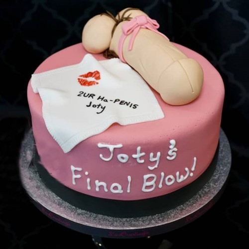 Hen Bachelorette Party Themed Cake Delivery in Gurugram