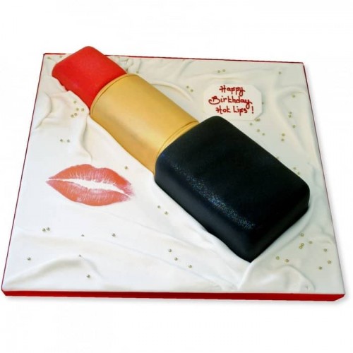 Hot Lips Fondant Cake Delivery in Gurugram