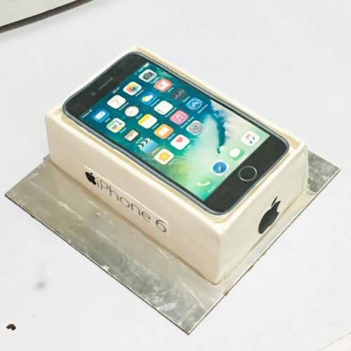 iPhone 6 Box Fondant Cake Delivery in Gurugram