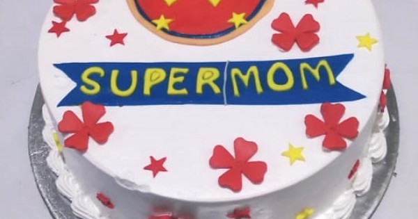 Cake for Super MoM..moms are always... - Classy CAKES By Isha | Facebook
