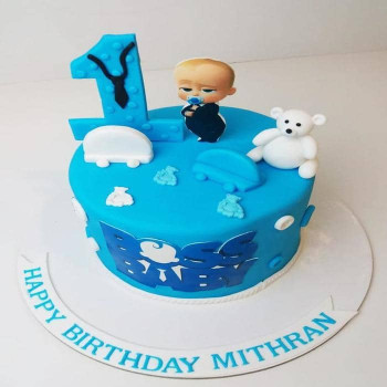 Boss Baby Kids Birthday Theme Cake Boss Baby Kids Birthday Theme Cake