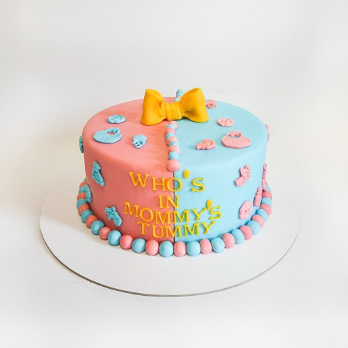 Baby Reveal Baby Shower Cake Delivery in Gurugram Baby Reveal Baby Shower Cake Delivery in Gurugram