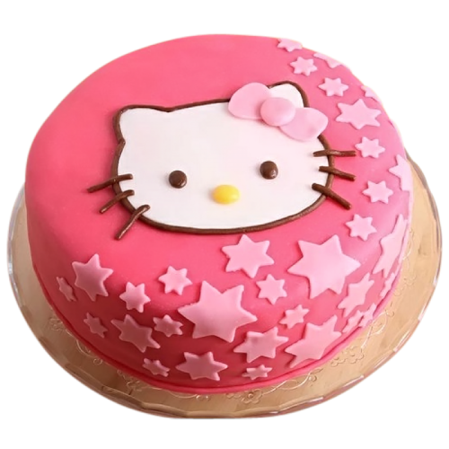 Cute Hello Kitty Birthday Cake Delivery in Gurugram