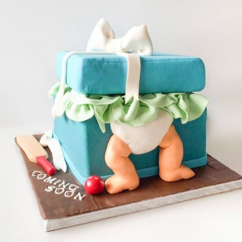 Baby Diaper Baby Shower Cake Delivery in Gurugram