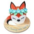 Fluffy Fox Fondant Cake