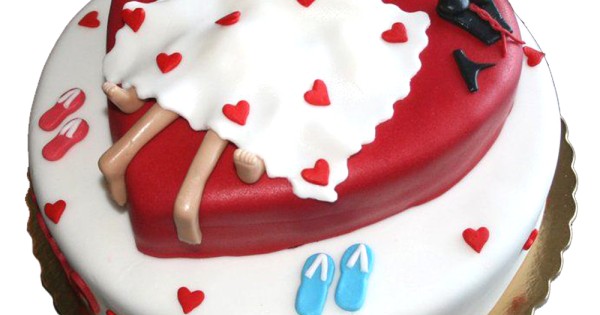 Honeymoon design cake | Cake for lady | Adult Cake | lady body cake |  bachelorette cake | women cake