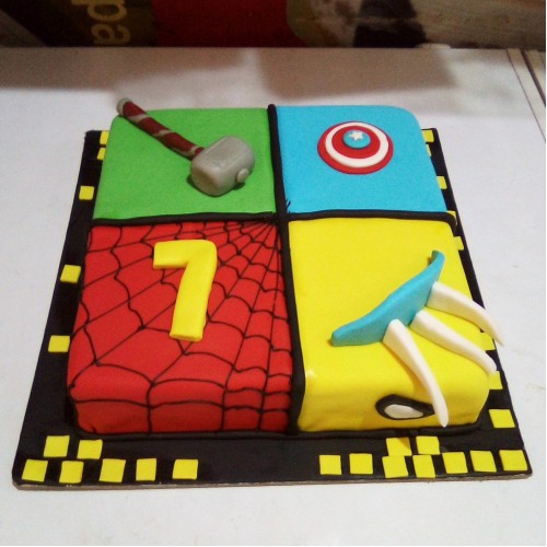 Avengers Birthday Cake Delivery in Gurugram