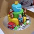 Cartoon Theme 3 Tier Fondant Cake