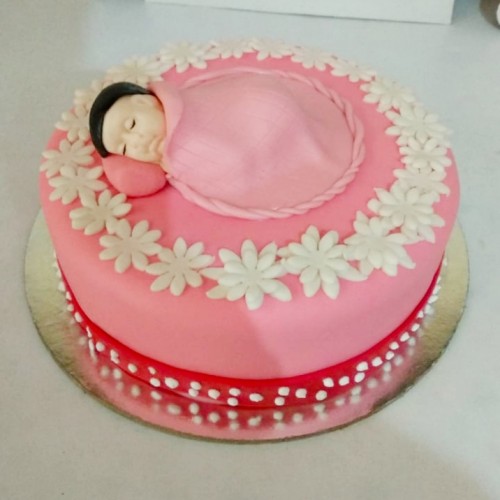 Little Baby Sleeping Theme Cake Delivery in Gurugram