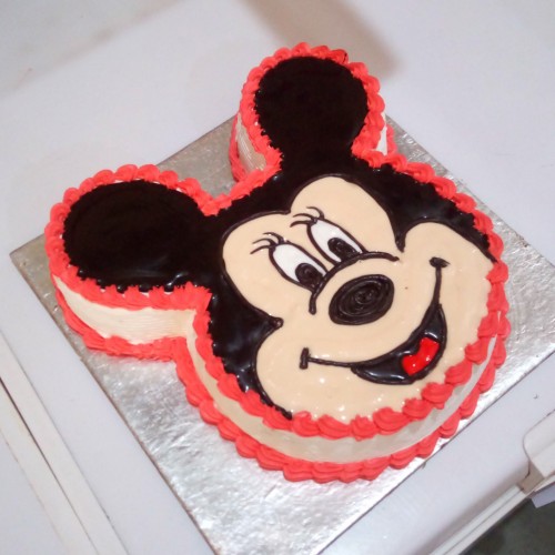 Mickey Mouse Pineapple Cake Delivery in Gurugram