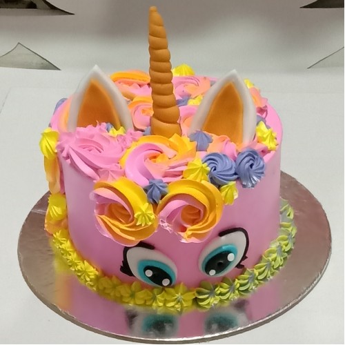 Pink Unicorn Birthday Cake Delivery in Gurugram